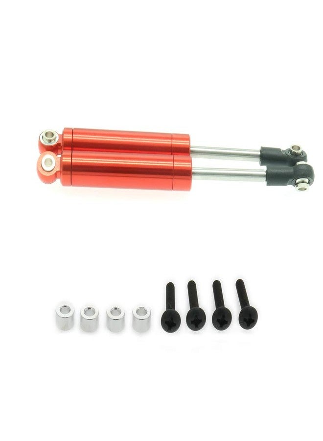 HobbyCrawler 4-Pack Shock Absorber Damper Internal Spring 102mm for 1/10 Crawler Truck HSP HPI AXIAL Tamiya LOSI RC Car Metal Upgraded Parts(red) - Image 4